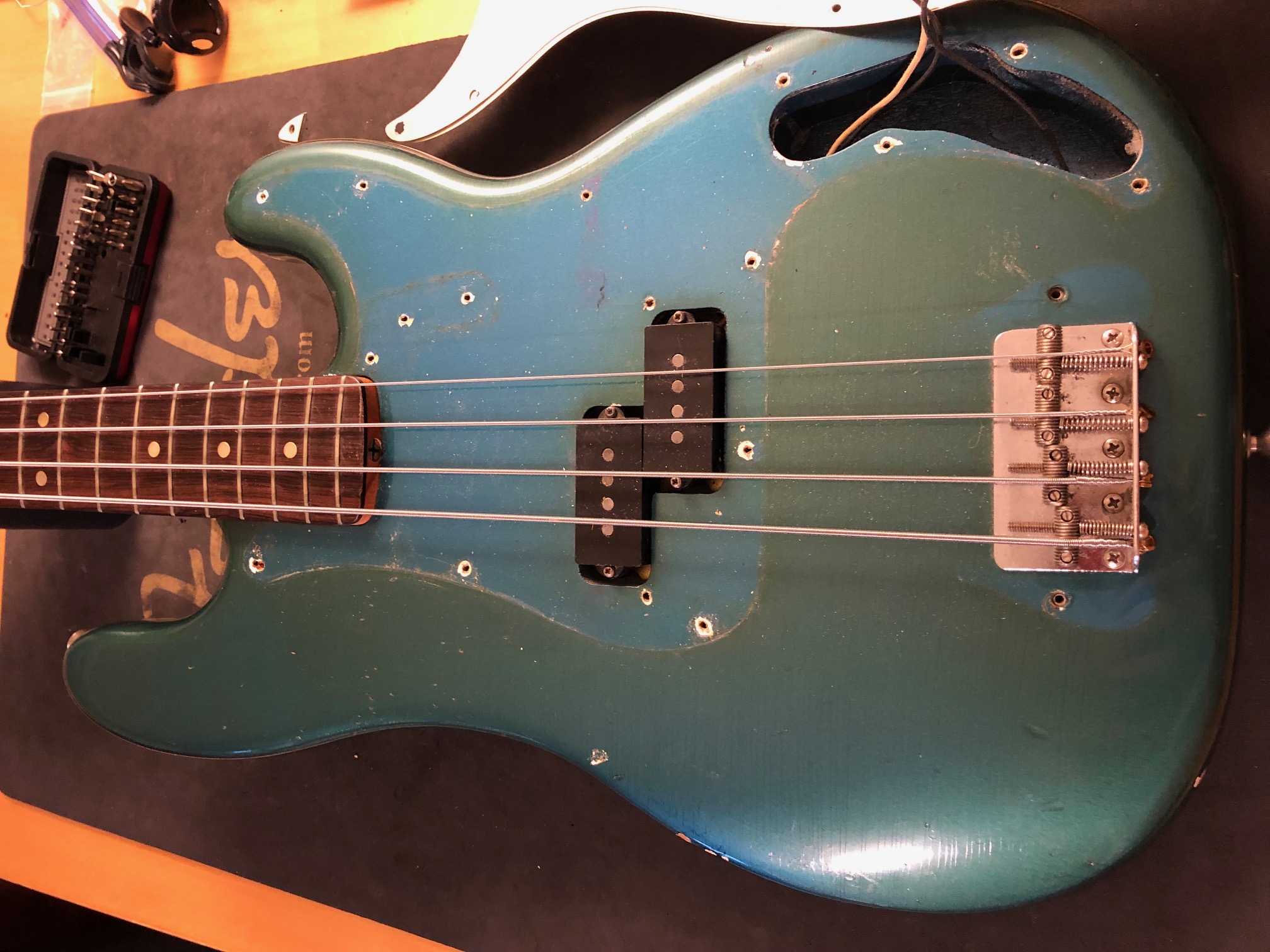 Fender Precision Bass 1965 Lake Placid Blue Bass For Sale Anders