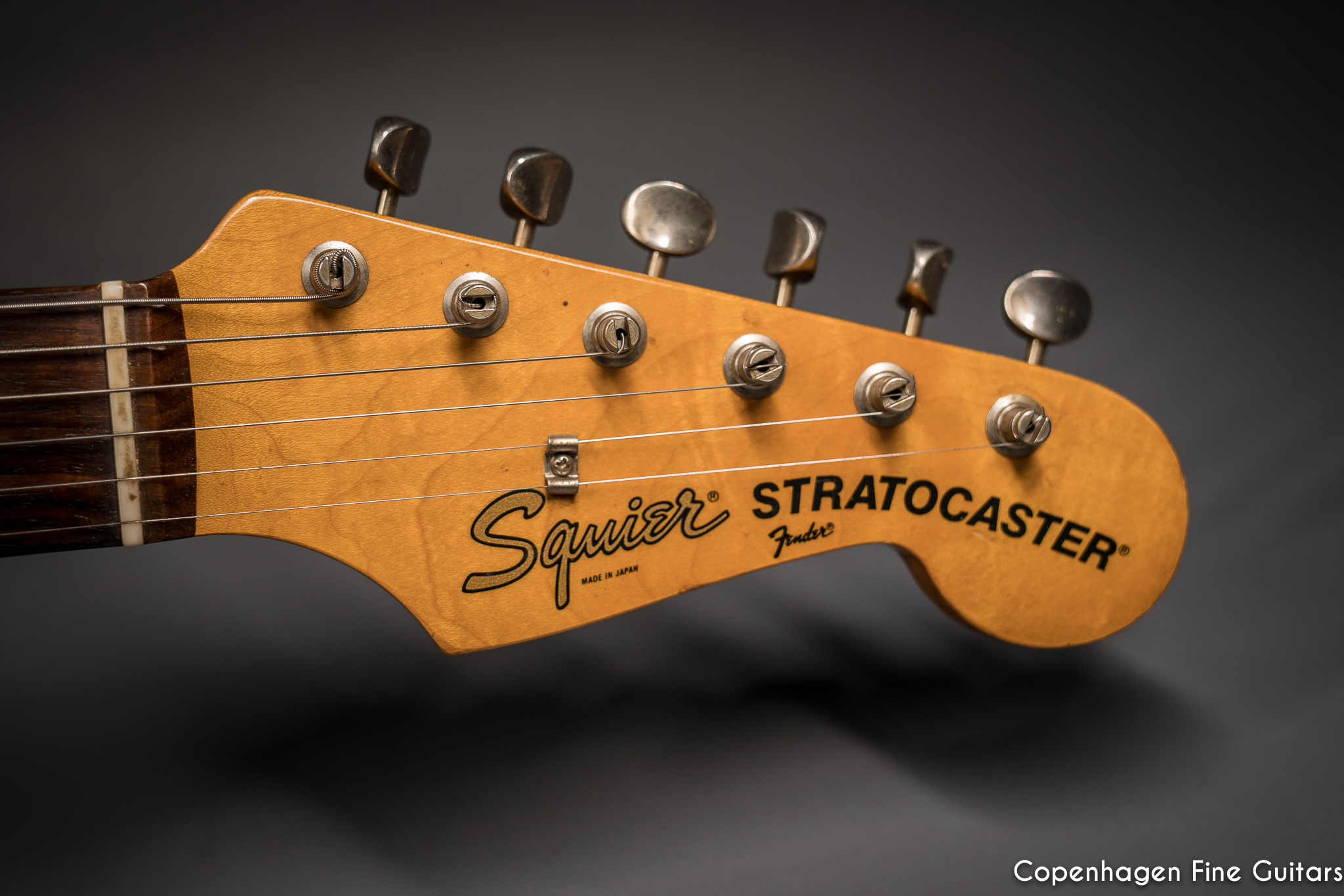 Strat in squier made japan The history