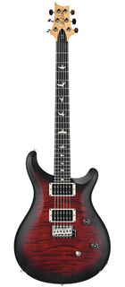 Prs Ce24 Satin Nitro   Ebony Fingerboard Fire Red