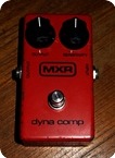 Mxr Dyna Comp Block Logo 1981 Red