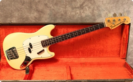 Fender Mustang 1974 Olympic White