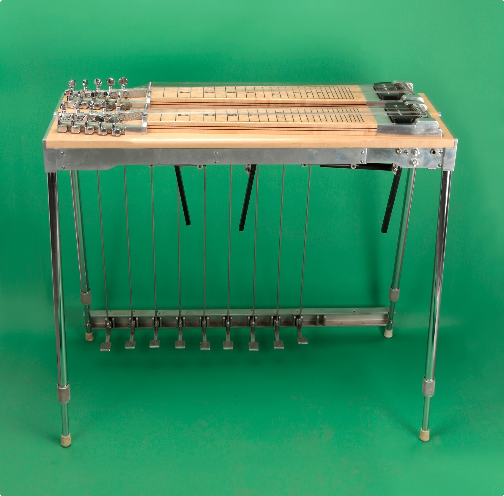 MSA Classic Pedal Steel Guitar 1977 Natural Guitar For Sale Jay Rosen Music