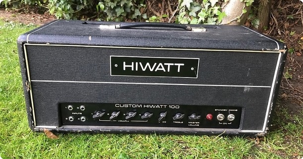 Hiwatt Cp103 Head Owned By Pete Townshend The Who 1970 Black
