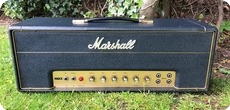 Marshall JTM 50 FLAG LOGO PLEXI 1967 Black