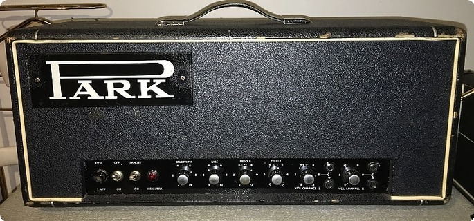 Park 50 Head Plexi 1968 Black