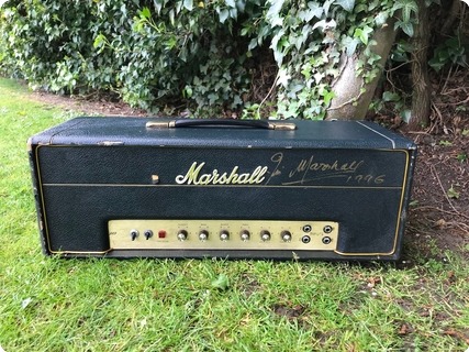 Marshall Jmp 50 Plexi 1968 Black