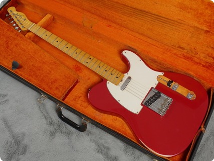 Fender Telecaster 1966 Dakota Red Refin