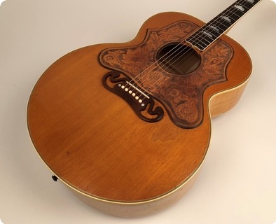 Gibson J 200 1958 Natural Guitar For Sale Guitars West