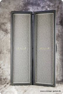 Marshall Model 1991 Pair Of Pa Columns 4x10'' Black Tolex