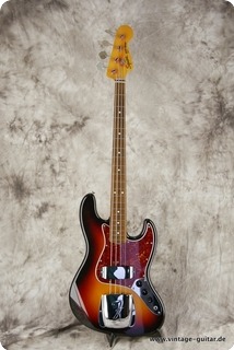Fender Squier Jazz Bass 1982 Sunburst