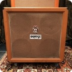 Orange Vintage 1974 Orange 4x12 Original Guitar Cabinet Amplifier Fane 122593