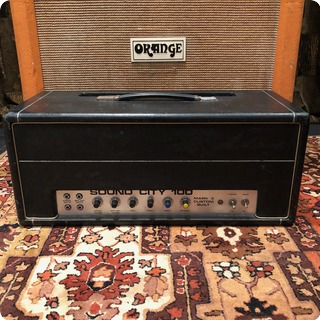 Sound City Vintage 1970s Sound City 100 Mark 3 Valve Amplifier Head