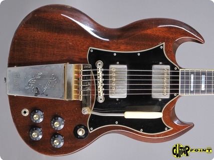 Gibson Sg Custom 1969 Walnut Brown