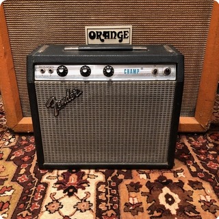 Fender Vintage 1978 Fender Champ Amp Usa Silverface Valve Tube Amplifier