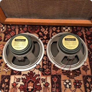 Celestion Vintage 1967 Celestion Pair T1221 G12m Greenback 20w Speakers