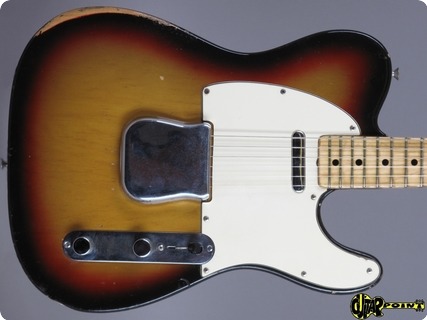 Fender Telecaster 1972 3 Tone Sunburst