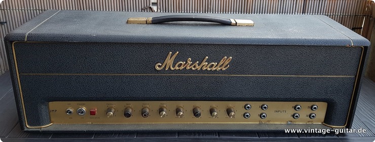 Marshall Super Pa 50 Black Tolex