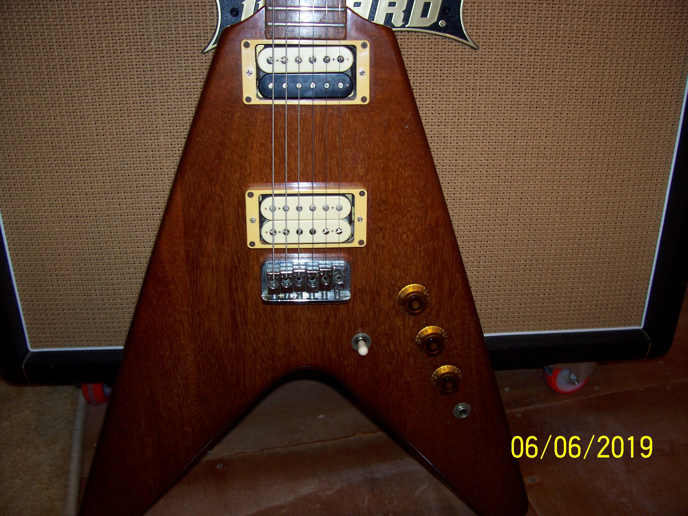 Download Hamer Vector 1981 Vintage Trasparent Natural Mahogany ...