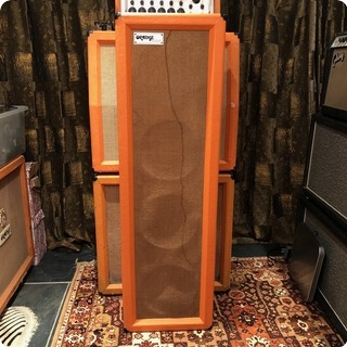 Matamp Vintage 1960s Orange Matamp 4x12 Original Pa Column Cabinet