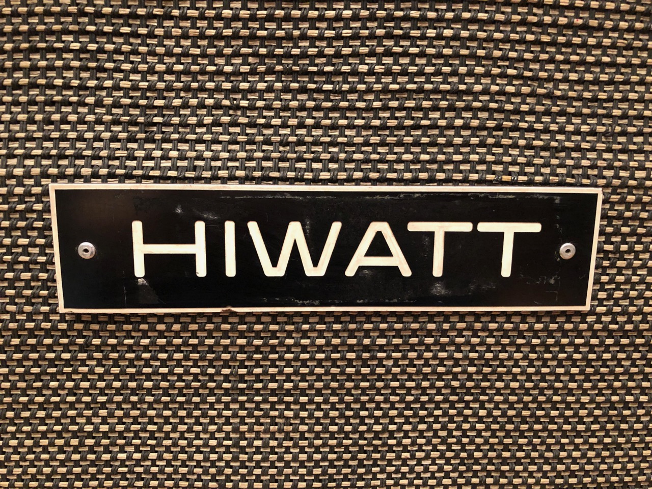 Hiwatt Vintage 1972 Hiwatt 4x12 Original Se4123 Guitar Cabinet