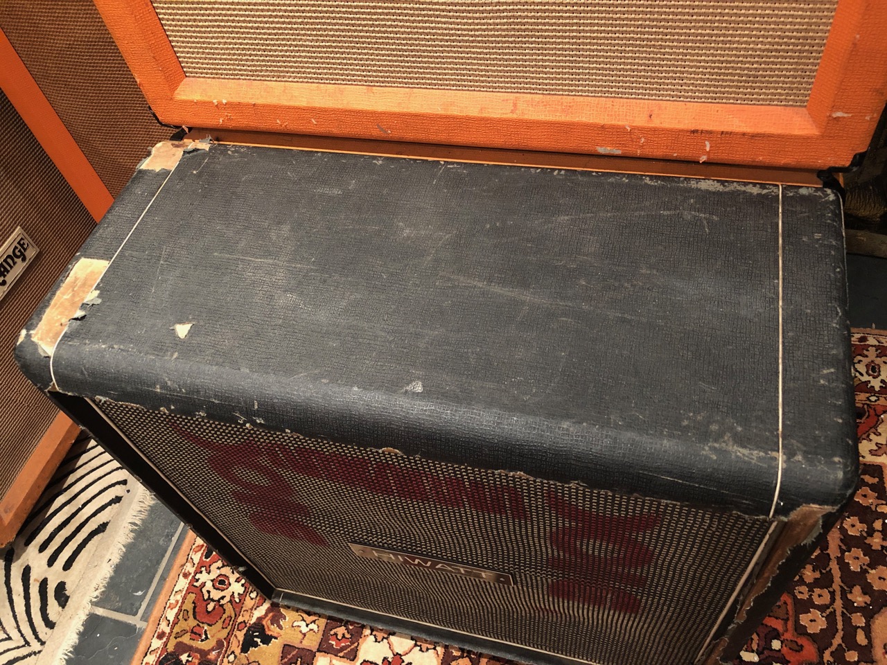 Hiwatt Vintage 1972 Hiwatt 4x12 Original Se4123 Guitar Cabinet