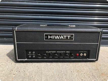 Hiwatt Dr504 1974 Black