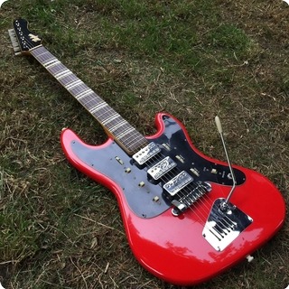 Hofner Galaxie 1963 Red