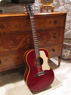 Gibson B 25 Rare Color Cherry 1968  Cherry Red Rare