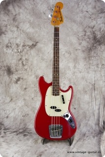 Fender Mustang Bass 1966 Dakota Red