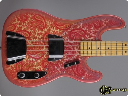 Fender Telecaster Bass 1968 Pink Paisley