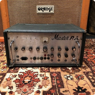 Marshall Vintage 1969 1970 Marshall Master Pa 100w Valve Amplifier