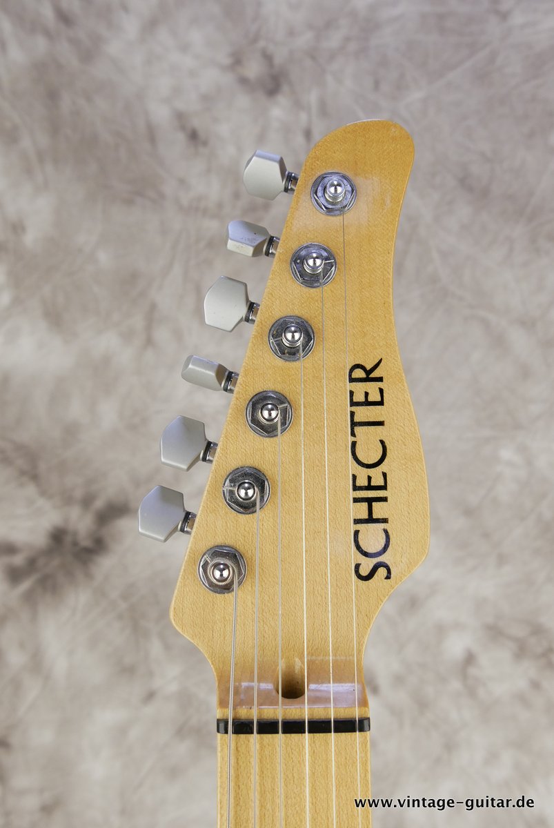 ギター SCHECTER THE ORIGINAL CALIFORNIA CUSTOM Used Schecter California Custom Natural 1997 | Cream City Music