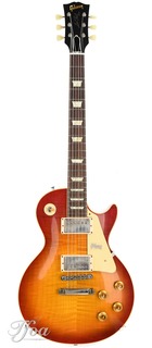 Gibson Custom 58 Les Paul Standard Washed Cherry Sunburst Vos