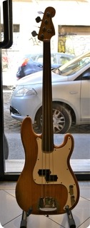 Fender Precision Fretless 1976 Natural