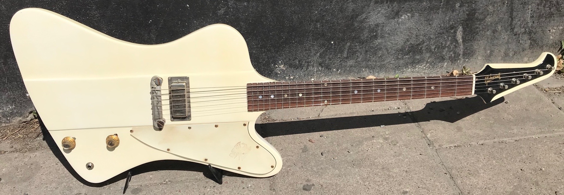 Gibson Firebird I 1964 Polaris White Guitar For Sale Halkans Rockhouse