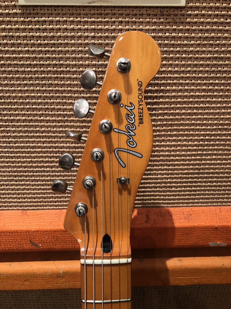 Tokai Vintage 1980s Tokai Breezysound Final Pro Spec Blue Tokai Vintage 1980s Tokai Breezysound Final Pro Spec Blue