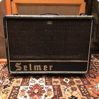 Selmer Vintage 1964 Selmer Truvoice Thunderbird Twin 30 Croc Skin Amplifier