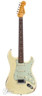 Fender Custom Fender Masterbuilt Todd Krause Relic Olympic White 2014 1963