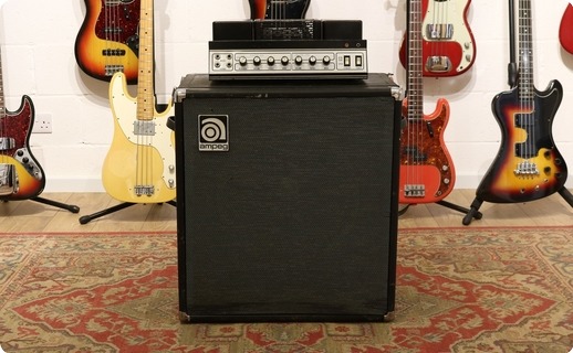 Ampeg B15s 1976 Black Tolex