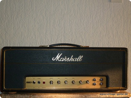 Marshall Jtm 50 Black Flag 1967 Black Tolex