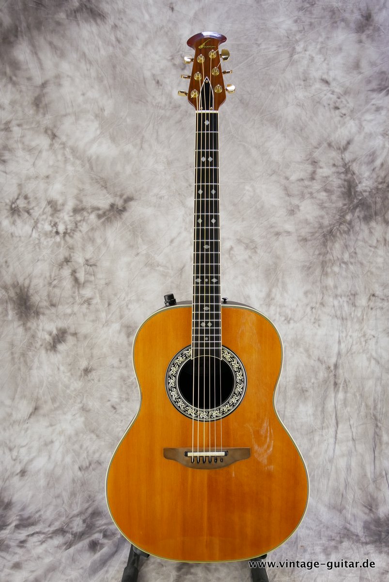 Ovation 1617 4 1979 Natural Guitar For Sale Vintage Guitar Oldenburg