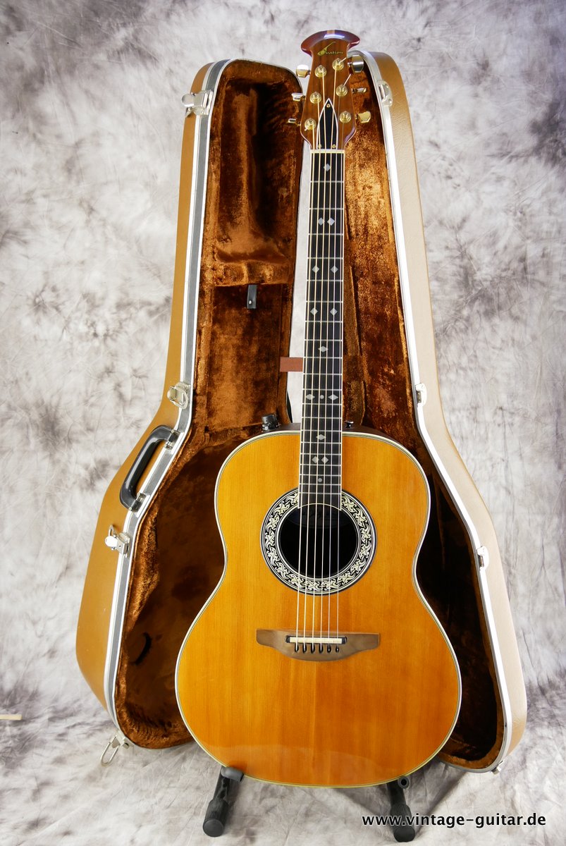 Ovation 1617 4 1979 Natural Guitar For Sale Vintage Guitar Oldenburg