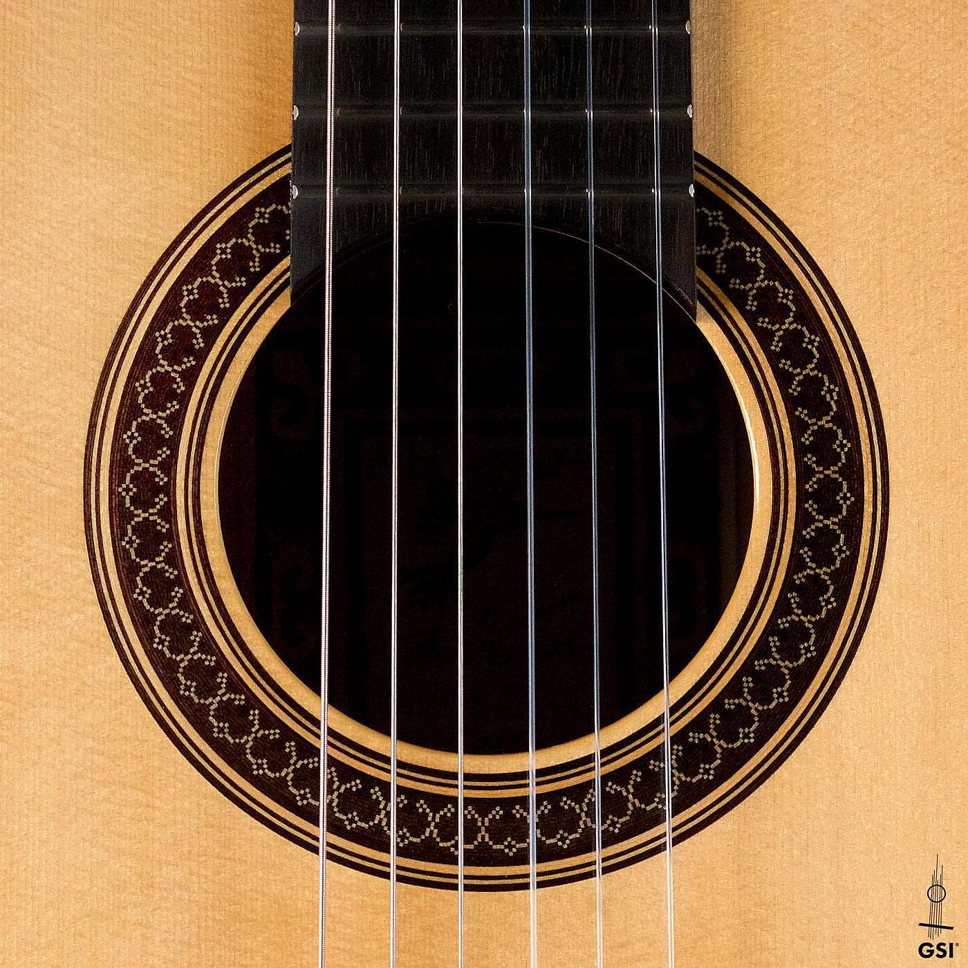 David Daily 2015 Classical Guitar Spruce/CSA Rosewood 2015 French Polish Guitar For Sale Guitar