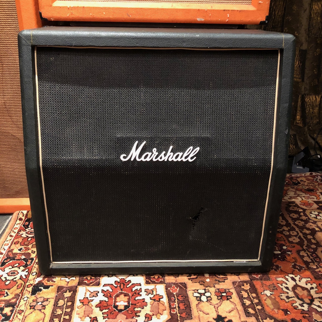 Marshall Vintage 1971 Marshall Basketweave 4x12 Guitar Cabinet