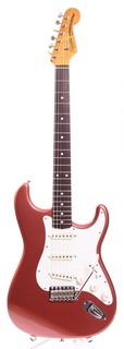Squier By Fender Stratocaster '62 Reissue Jv Series 1983 Burgundy Mist Metallic