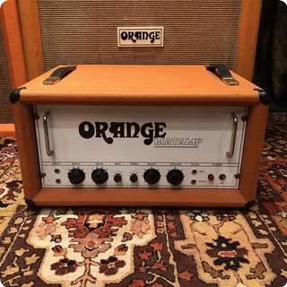 Matamp Vintage 1969 Orange Matamp Or200 200w Kt88 Valve Amplifier Head