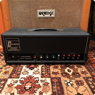 Carlsbro Vintage 1970s Carlsbro 100 Pa Reverb Guitar Valve Amplifier