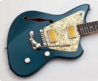 Rufini Guitars Montefalco Semi Hollow 2019 Magpie Metallic