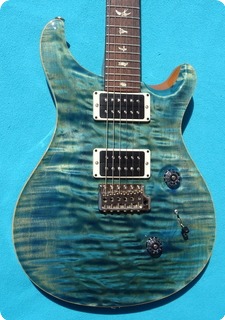 Paul Reed Smith Prs Custom 24 N.o.s. 2014 Trampas Green Quilted Top