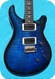 Paul Reed Smith Prs Custom 24 N.O.S. 2011-Ocean Blue Flam Top